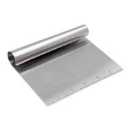 Espátula Cozinha 15cm Largura Por 12cm Aço Inox Com Régua  Rita Lobo